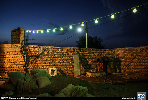 گزارش تصویری | گروه جهادی ساجدین در روستا کلات سید | عکس :محمد حسن صلواتی /شهرآرا