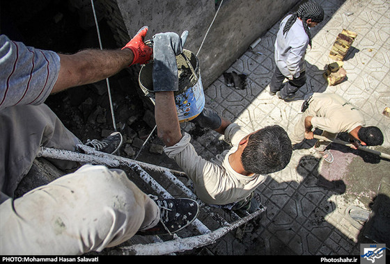 گزارش تصویری | گروه جهادی ساجدین در روستا کلات سید | عکس :محمد حسن صلواتی /شهرآرا
