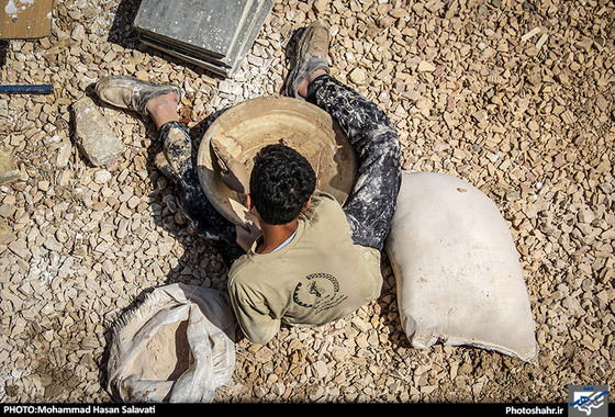 گزارش تصویری | گروه جهادی ساجدین در روستا کلات سید | عکس :محمد حسن صلواتی /شهرآرا