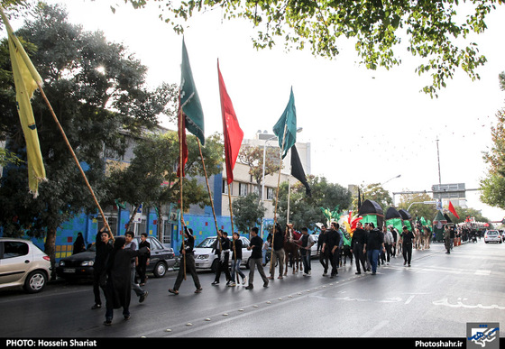 گزارش تصویری | کاروان اعلان ماه محرم در مشهد | عکس : حسین شریعت /شهرآرا