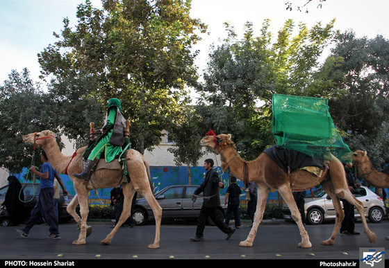 گزارش تصویری | کاروان اعلان ماه محرم در مشهد | عکس : حسین شریعت /شهرآرا