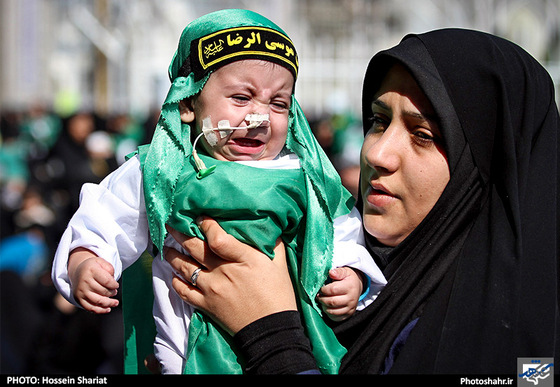 گزارش تصویری | همایش شیرخوارگان حسینی در حرم رضوی | عکس : حسین شریعت /شهرآرا