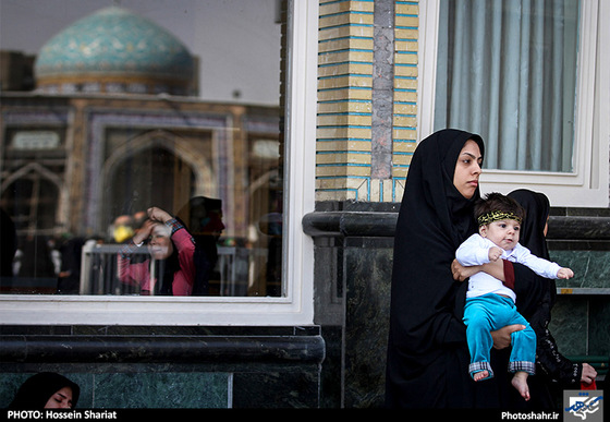 گزارش تصویری | همایش شیرخوارگان حسینی در حرم رضوی | عکس : حسین شریعت /شهرآرا