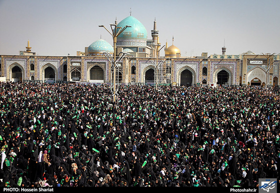 گزارش تصویری | همایش شیرخوارگان حسینی در حرم رضوی | عکس : حسین شریعت /شهرآرا