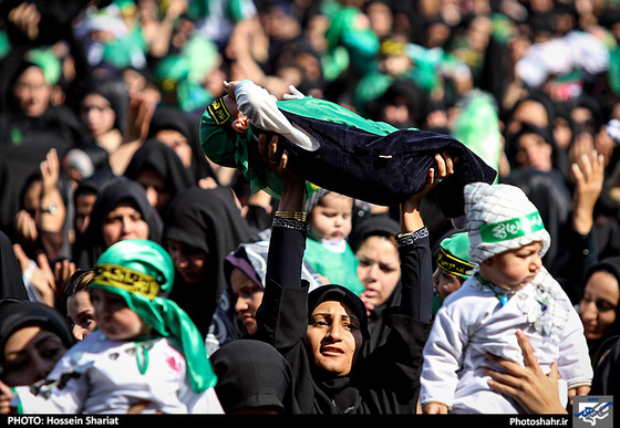 گزارش تصویری | همایش شیرخوارگان حسینی در حرم رضوی | عکس : حسین شریعت /شهرآرا