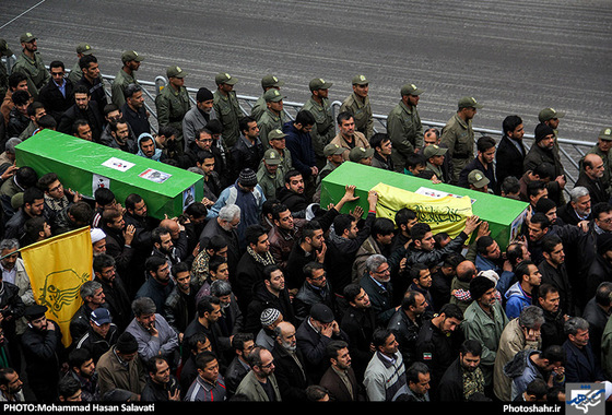گزارش تصویری/ تشییع دو شهید مدافع حرم در مشهد /عکاس : محمد حسن صلواتی /شهرآرا