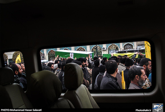 گزارش تصویری/ تشییع دو شهید مدافع حرم در مشهد /عکاس : محمد حسن صلواتی /شهرآرا