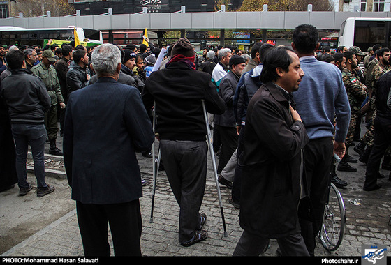 گزارش تصویری/ تشییع دو شهید مدافع حرم در مشهد /عکاس : محمد حسن صلواتی /شهرآرا