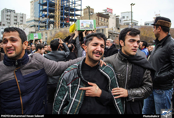 گزارش تصویری/ تشییع دو شهید مدافع حرم در مشهد /عکاس : محمد حسن صلواتی /شهرآرا