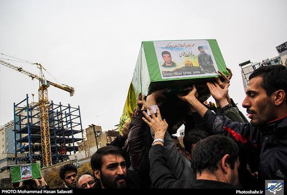 گزارش تصویری/ تشییع دو شهید مدافع حرم در مشهد /عکاس : محمد حسن صلواتی /شهرآرا
