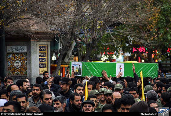 گزارش تصویری/ تشییع دو شهید مدافع حرم در مشهد /عکاس : محمد حسن صلواتی /شهرآرا