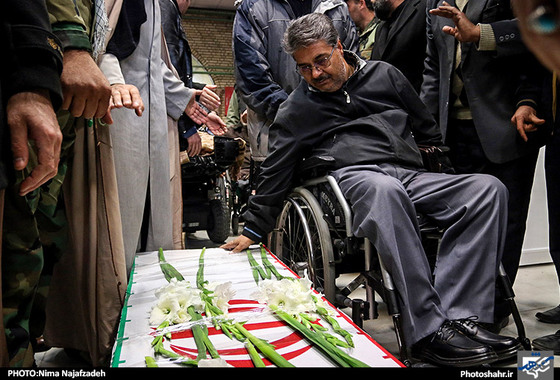 گزارش تصویری | تشییع پیکر جانباز شهید سید علی یوسفی در مشهد | عکس : نیما نجف زاده /شهرآرا