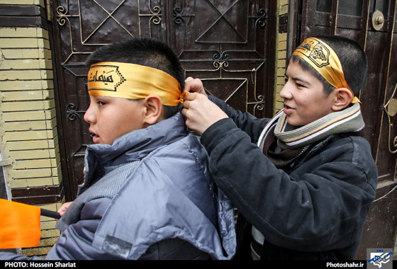 گزارش تصویری | بدرقه کاروان زائران پیاده کربلا جامعه المصطفی / عکس :حسین شریعت /شهرآرا