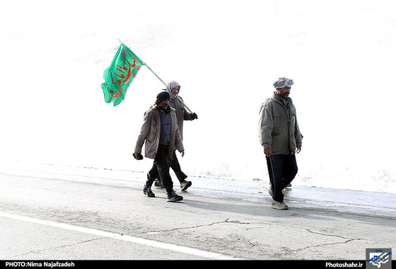 گزارش تصویری | زائران پیاده امام رضا (علیه السلام) | عکس : نیما نجف زاده /شهرآرا