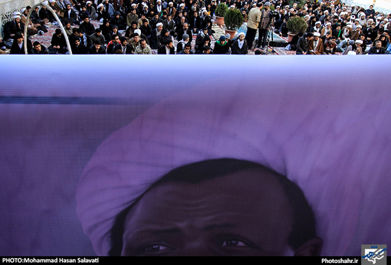  تجمع طلاب حوزه های علمیه مشهد در حمایت از شیعیان نیجریه | عکس : محمد حسن صلواتی /شهرآرا