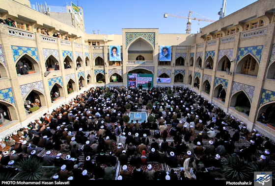  تجمع طلاب حوزه های علمیه مشهد در حمایت از شیعیان نیجریه | عکس : محمد حسن صلواتی /شهرآرا