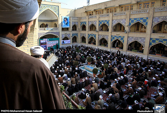  تجمع طلاب حوزه های علمیه مشهد در حمایت از شیعیان نیجریه | عکس : محمد حسن صلواتی /شهرآرا