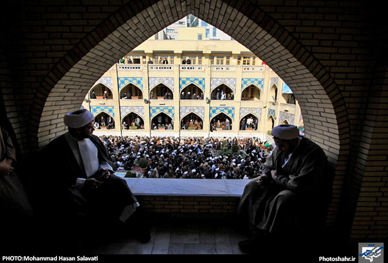  تجمع طلاب حوزه های علمیه مشهد در حمایت از شیعیان نیجریه | عکس : محمد حسن صلواتی /شهرآرا