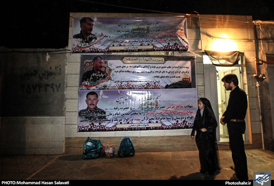 دقایقی در منزل شهید مدافع حرم حسین فدایی | عکس : محمد حسن صلواتی / شهرآرا 