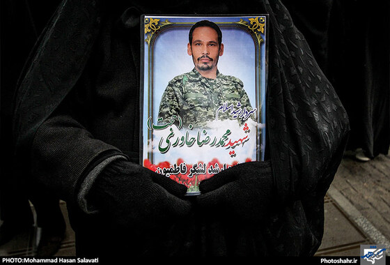 گزارش تصویری | تشییع پیکر سه شهید مدافع حرم در مشهد | عکس : محمد حسن صلواتی /شهرآرا