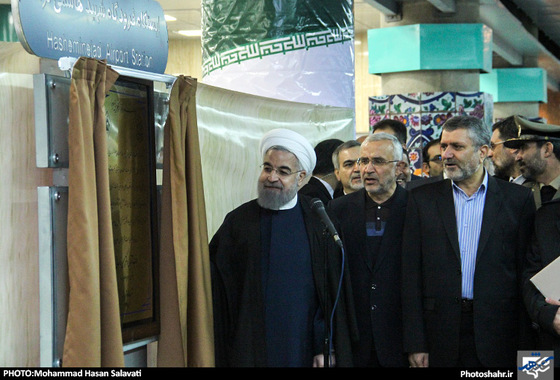 گزارش تصویری | بهره برداری رسمی از توسعه خط یک قطارشهری مشهد با حضور رئیس جمهور | عکس : محمد حسن صلواتی /شهرآرا