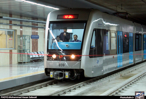 گزارش تصویری | بهره برداری رسمی از توسعه خط یک قطارشهری مشهد با حضور رئیس جمهور | عکس : محمد حسن صلواتی /شهرآرا