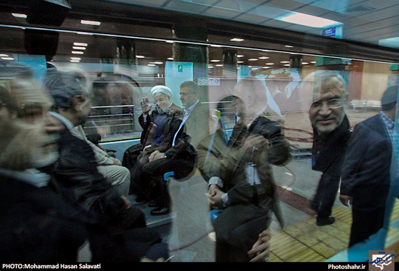 گزارش تصویری | بهره برداری رسمی از توسعه خط یک قطارشهری مشهد با حضور رئیس جمهور | عکس : محمد حسن صلواتی /شهرآرا