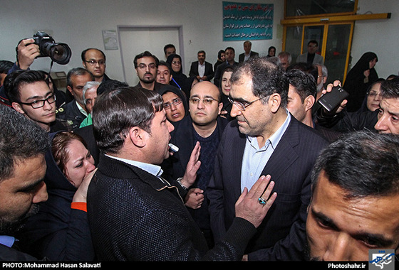 گزارش تصویری | بازدید وزیر بهداشت از وضعیت نامناسب بیمارستان قائم (عج) | عکس : محمد حسن صلواتی /شهرآرا