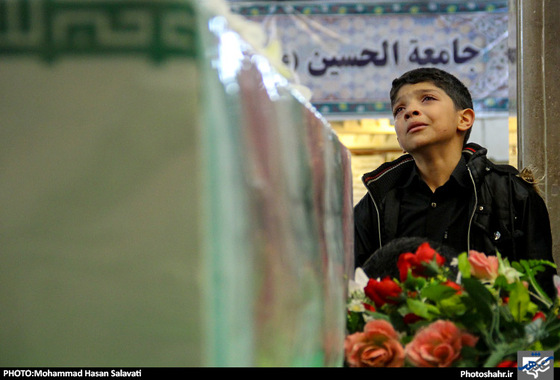 گزارش تصویری | مراسم وداع با پیکر شهیدان مدافع حرم سردار قاجاریان و رضایی | عکس : محمد حسن صلواتی /شهرآرا