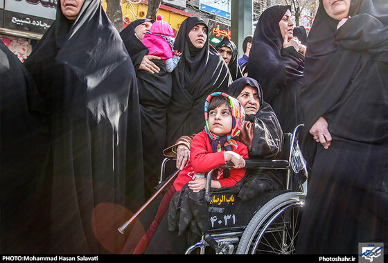 گزارش تصویری | تشییع پیکرهای مطهر شهیدان مدافع حرم قاجاریان و رضایی | عکس : محمد حسن صلواتی /شهرآرا