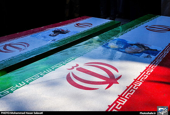 گزارش تصویری | تشییع پیکرهای مطهر شهیدان مدافع حرم قاجاریان و رضایی | عکس : محمد حسن صلواتی /شهرآرا