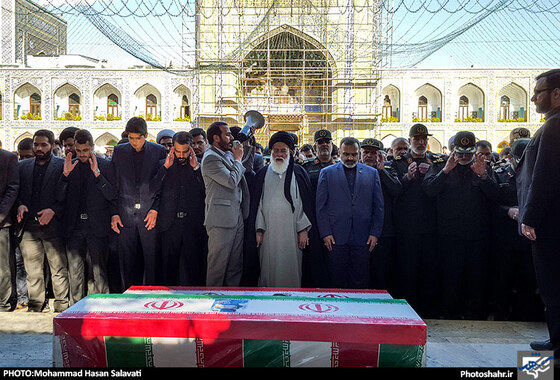 گزارش تصویری | تشییع پیکرهای مطهر شهیدان مدافع حرم قاجاریان و رضایی | عکس : محمد حسن صلواتی /شهرآرا