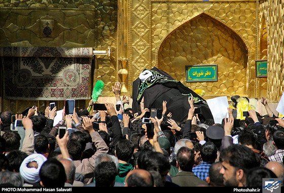 گزارش تصویری | تشییع پیکر آیت الله واعظ طبسی | عکس : محمد حسن صلواتی  /شهرآرا