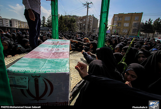 گزارش تصویری | تشییع پیکر دو شهید گمنام در مشهد | عکس : محمد حسن صلواتی /شهرآرا