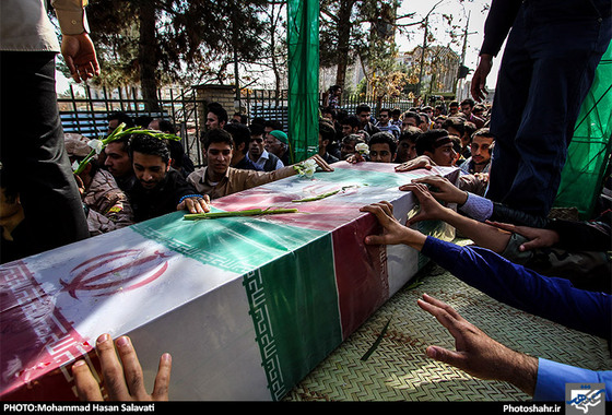 گزارش تصویری | تشییع پیکر دو شهید گمنام در مشهد | عکس : محمد حسن صلواتی /شهرآرا