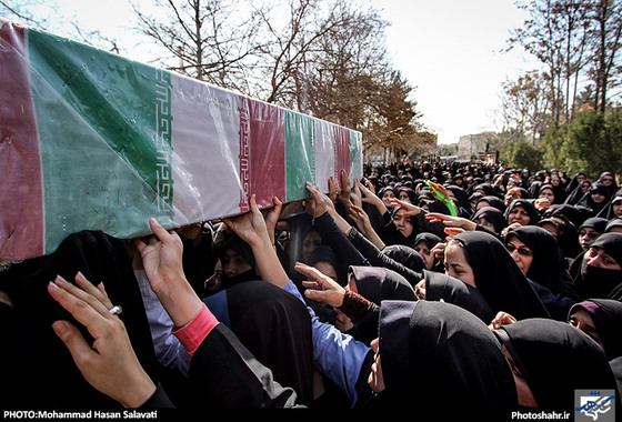 گزارش تصویری | تشییع پیکر دو شهید گمنام در مشهد | عکس : محمد حسن صلواتی /شهرآرا