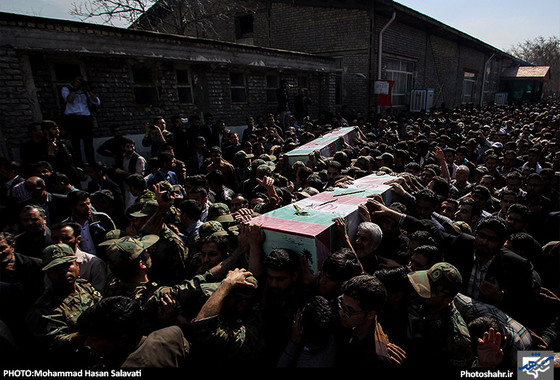 گزارش تصویری | تشییع پیکر دو شهید گمنام در مشهد | عکس : محمد حسن صلواتی /شهرآرا