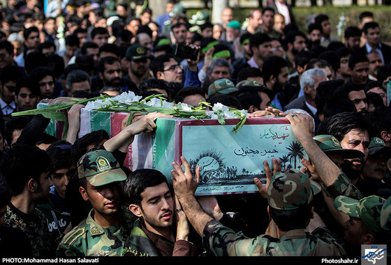 گزارش تصویری | تشییع پیکر دو شهید گمنام در مشهد | عکس : محمد حسن صلواتی /شهرآرا