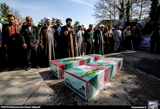 گزارش تصویری | تشییع پیکر دو شهید گمنام در مشهد | عکس : محمد حسن صلواتی /شهرآرا