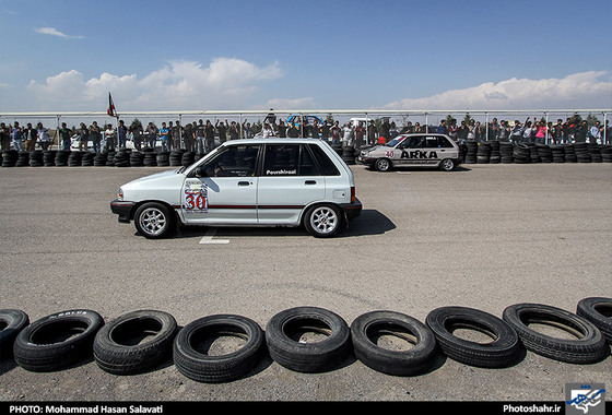 گزارش تصویری | مسابقات اتومبیلرانی سرعت جام شهدا | عکس : محمد حسن صلواتی /شهرآرا