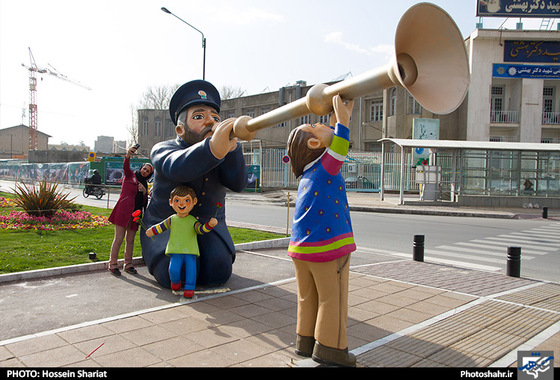گزارش تصویری | المان های نوروزی در مشهد | عکس : حسین شریعت /شهرآرا
