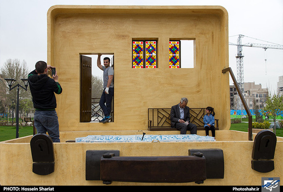 گزارش تصویری | المان های نوروزی در مشهد | عکس : حسین شریعت /شهرآرا