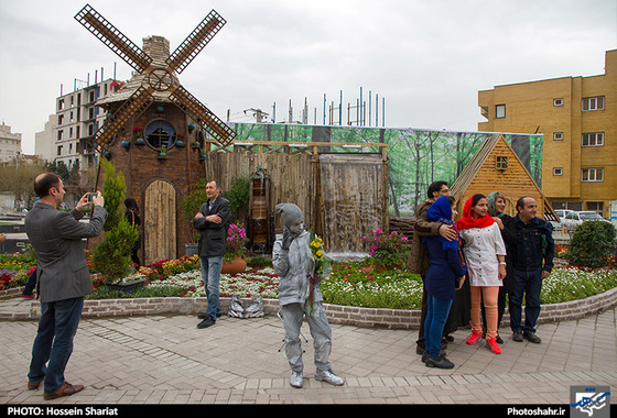 گزارش تصویری | المان های نوروزی در مشهد | عکس : حسین شریعت /شهرآرا