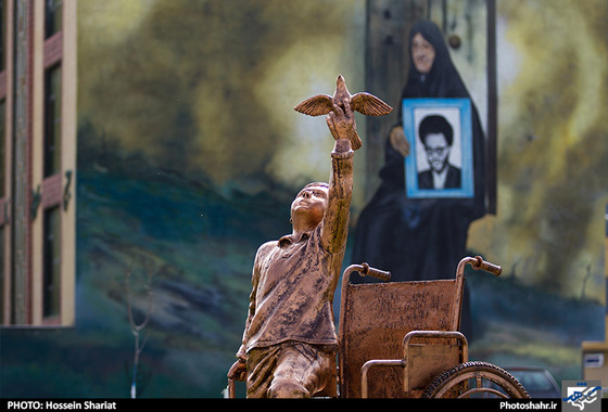 گزارش تصویری | المان های نوروزی در مشهد | عکس : حسین شریعت /شهرآرا