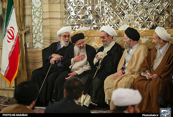 گزارش تصویری | مراسم معارفه مدیر جدید و اعضای شورای عالی حوزه علمیه خراسان | عکس : علی عبداللهی /شهرآرا