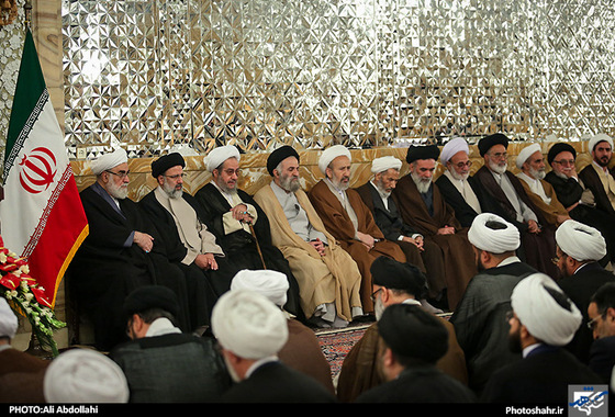 گزارش تصویری | مراسم معارفه مدیر جدید و اعضای شورای عالی حوزه علمیه خراسان | عکس : علی عبداللهی /شهرآرا