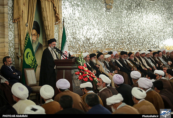 گزارش تصویری | مراسم معارفه مدیر جدید و اعضای شورای عالی حوزه علمیه خراسان | عکس : علی عبداللهی /شهرآرا