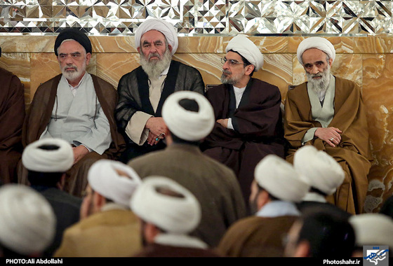 گزارش تصویری | مراسم معارفه مدیر جدید و اعضای شورای عالی حوزه علمیه خراسان | عکس : علی عبداللهی /شهرآرا