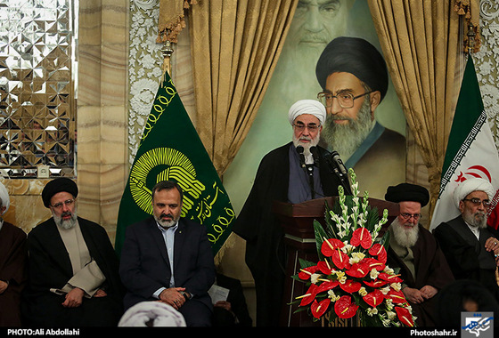گزارش تصویری | مراسم معارفه مدیر جدید و اعضای شورای عالی حوزه علمیه خراسان | عکس : علی عبداللهی /شهرآرا
