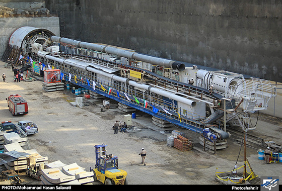 گزارش تصویری | آغاز عملیات حفاری خط 3 قطار شهری مشهد | عکس : محمد حسن صلواتی /شهرآرا